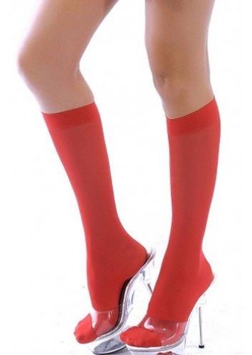 Гольфы школьные красные - купить 