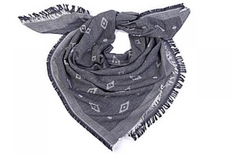 Платок с потайным рисунком (50% модал, 50% хлопок) Тк86375/2