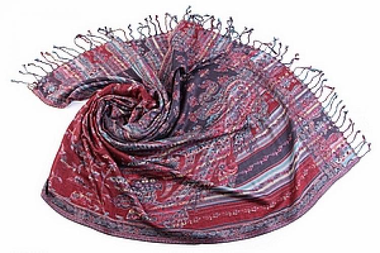 Палантин  двухсторонний вискоза №39