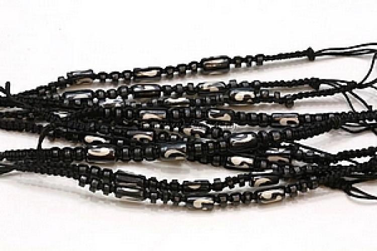 Украшение  Браслет-фенечка (набор из 10) №150