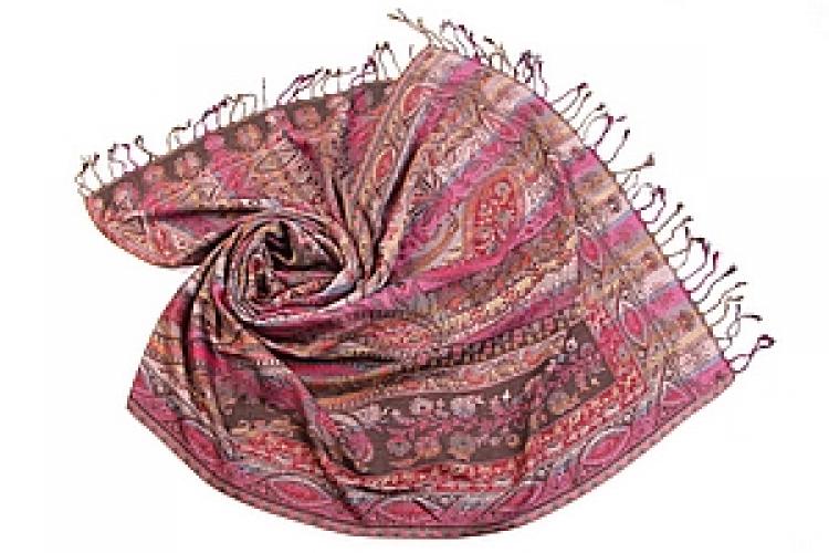 Палантин  двухсторонний вискоза №20