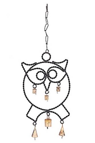 Колокольчик подвесной "Сова" №86