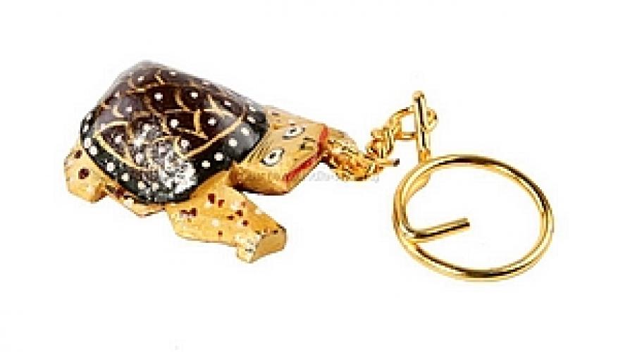 Брелок "Черепаха расписная" (кадем) №62