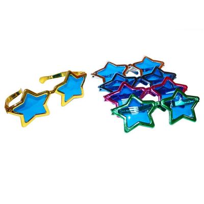  Очки Гигант звездочки металлик 