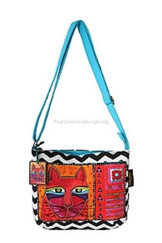 Сумка хлопок с декоративой отделкой №7