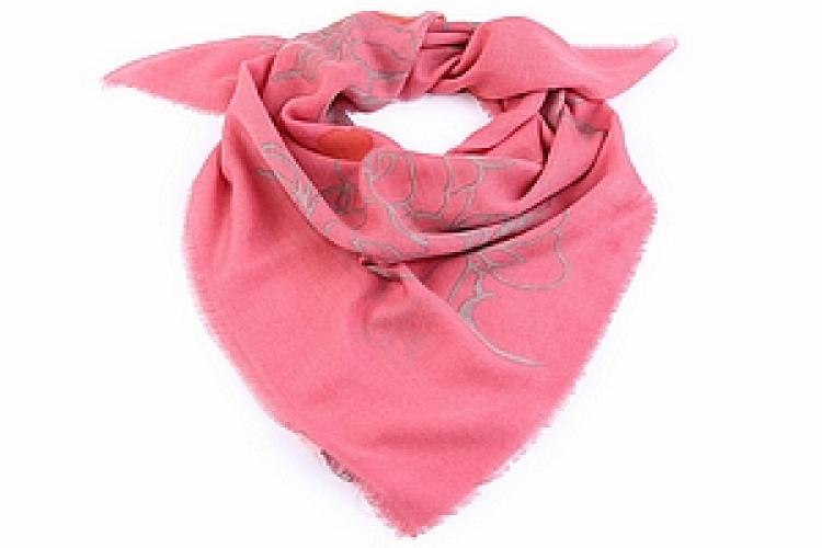 Платок (шерсть 92%+шелк8%) Тк1910/3