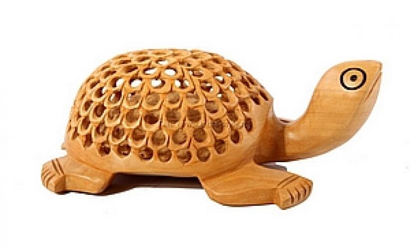 Статуэтка "Черепаха прорезная" 2,5" №171