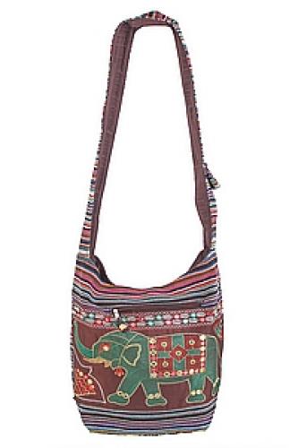 Сумка кросс-боди вышивка "Слон" №121