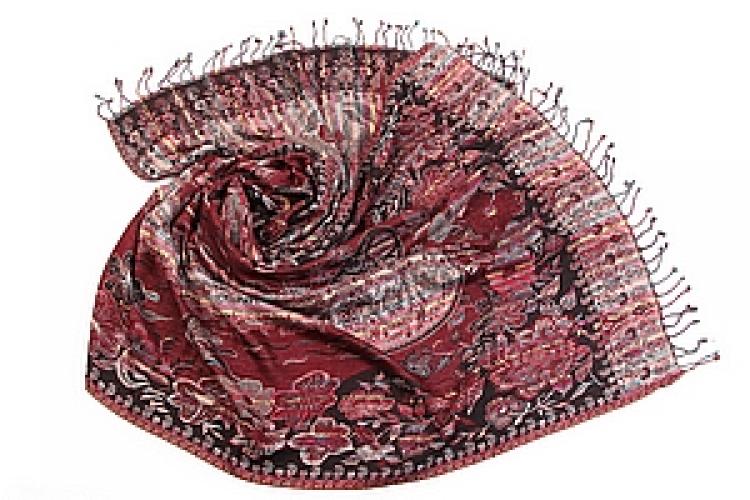 Палантин  двухсторонний вискоза №142