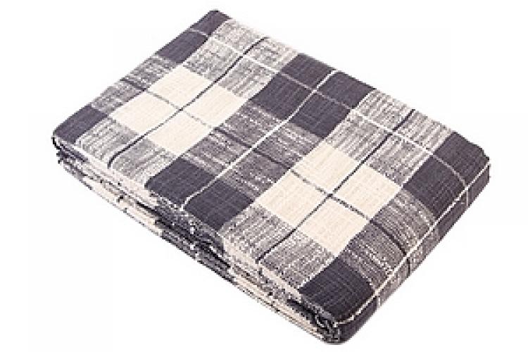 Плед-покрывало самотканое "Клетка"№32