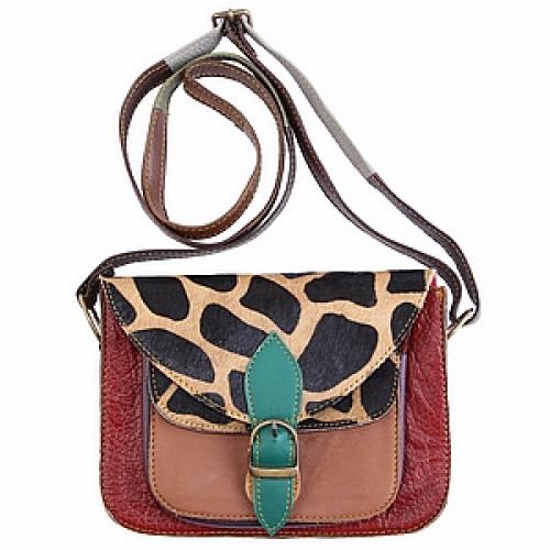 Сумка натуральная кожа через плечо в ассортименте №74