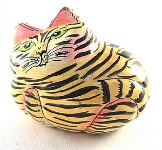 Статуэтка "Кот" папье-маше №22