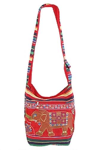 Сумка кросс-боди вышивка "Слон" №186