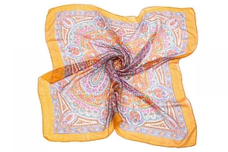 Платок (шелк 100%)     №45