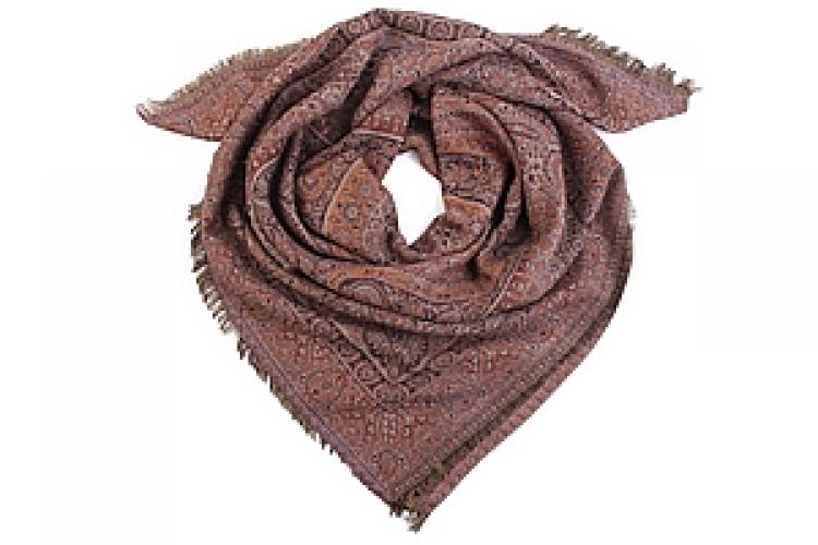 Платок двухсторонний (шерсть 100%) №12