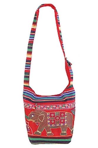 Сумка кросс-боди вышивка "Слон" №112