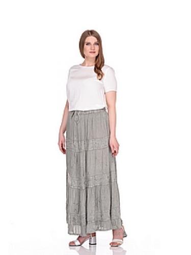 Юбка  (вискоза) с вышивкой №78