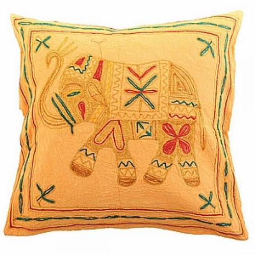 Наволочка с вышивкой "Слон" №163