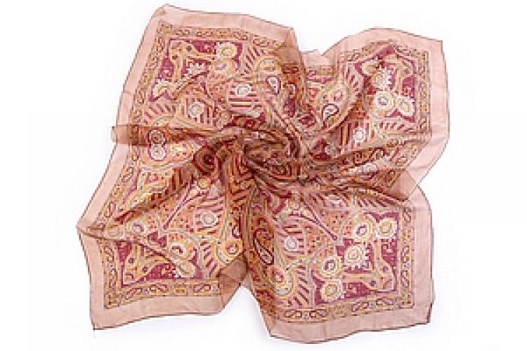 Платок (шелк 100%)     №138