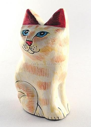 Статуэтка "Кот" папье-маше №3