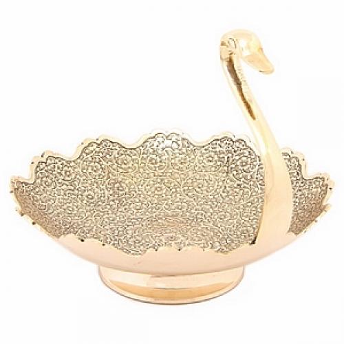 Ваза фруктовница "Лебедь" №165