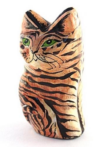 Статуэтка "Кот" папье-маше №140