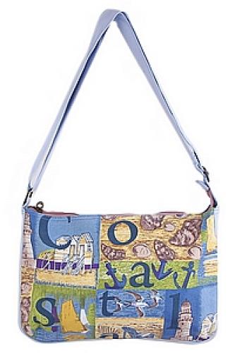 Сумка хлопок с декор. отделкой №80