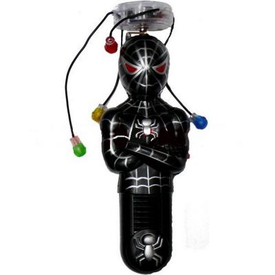  Вентилятор Спайдермен черный (музыкальная светяшка) 