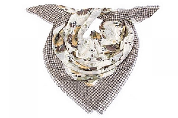 Платок (шерсть 92%+шелк8%)  Тк1395/1