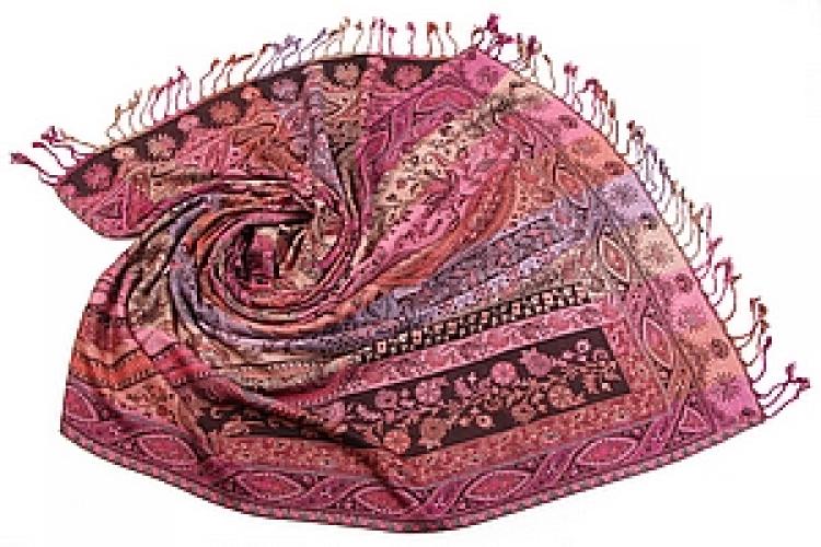 Палантин  двухсторонний вискоза №33