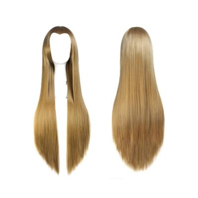  Парик прямой длиной 1 метр русый 