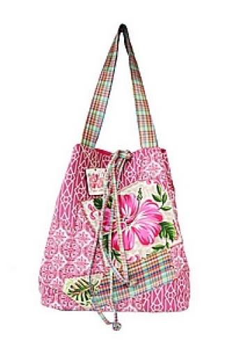 Сумка хлопок с декор. отделкой №191