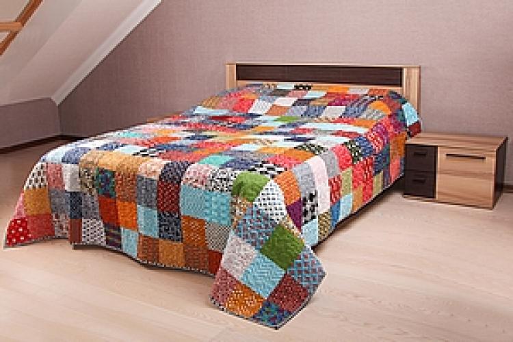 Покрывало стеганое "Patchwork" №17