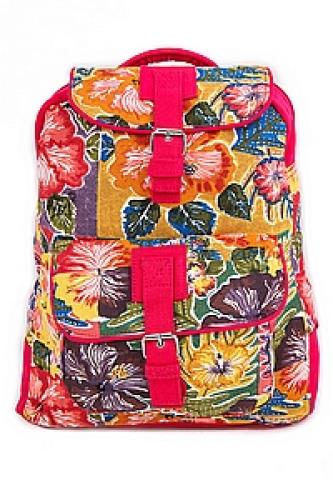 Рюкзак хлопок "1 карман"с декор.отделкой АВ8347/7