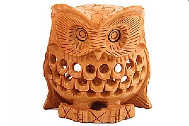 Статуэтка "Сова прорезная" №78