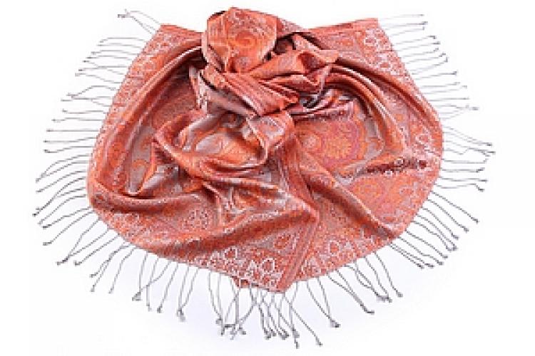 Палантин (шелк) в ассортименте №17