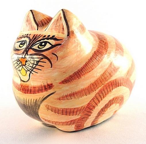 Статуэтка "Кот" папье-маше №26