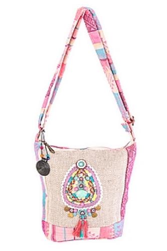 Сумка хлопок с декор. отделкой №15