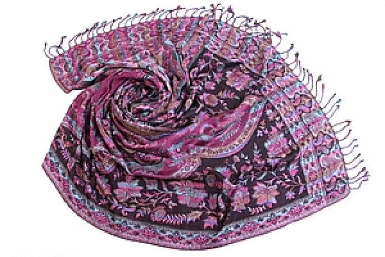 Палантин двухсторонний вискоза №145