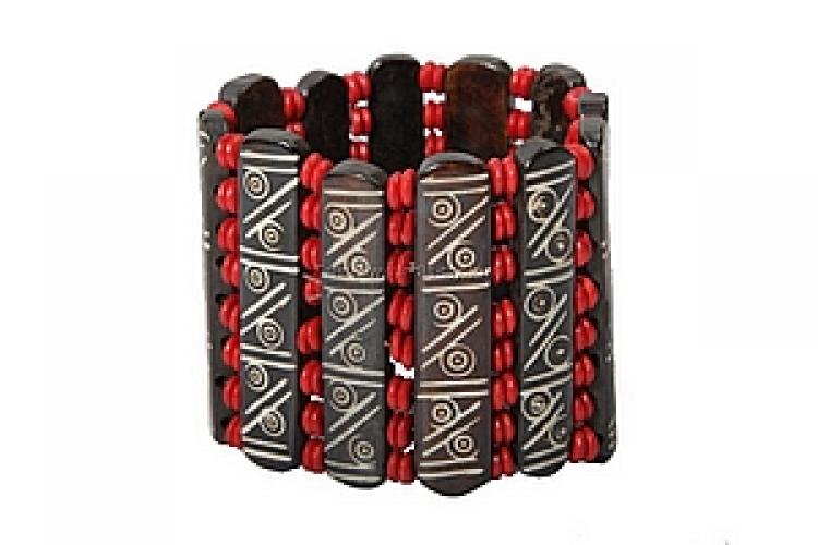 Украшение  Браслет  кость буйвола  №24