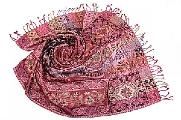 Палантин  двухсторонний вискоза №9