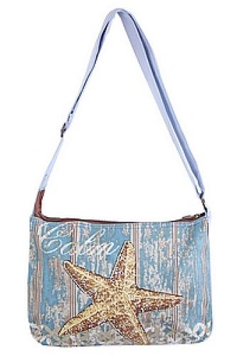 Сумка хлопок с декор. отделкой №3