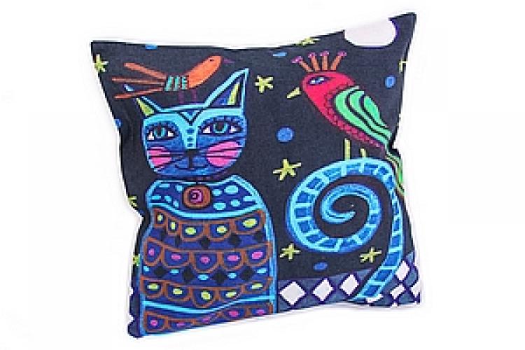 Наволочка "DJ принт" декор. (хлопок) №81