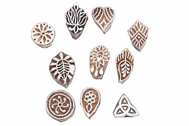 Штамп-печать набор из 10шт. Пш17/1/2