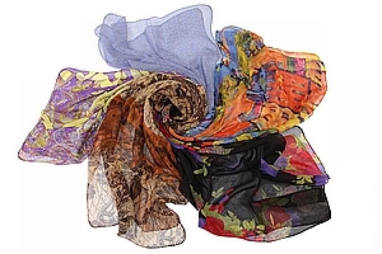 Кашне шифон (набор из 5) №145