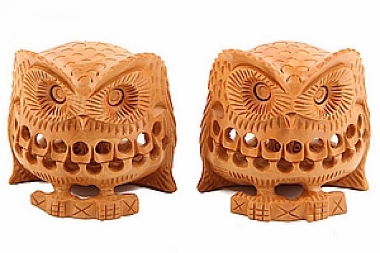Статуэтка "Сова прорезная" №200