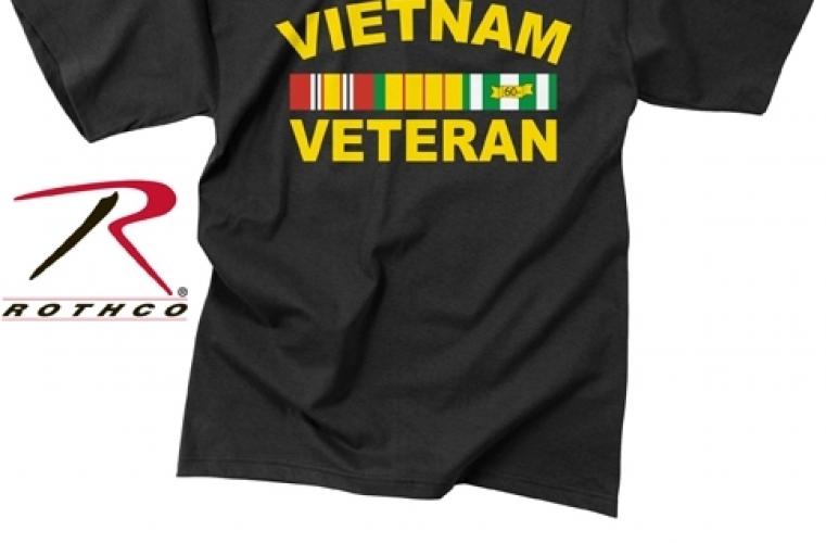 Черная футболка VIETNAM VETERAN  ― магазин нужных товаров у нас есть все playera.ru Тел 8-495-741-86-12 a7418612@yandex.ru  тнп карнавал праздник отдых спорт дом одежда 