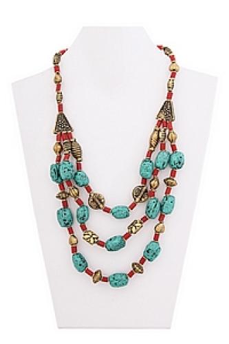 Украшение бусы №53