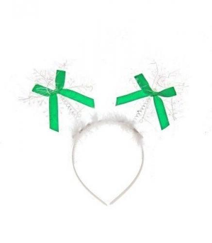 Новогодний ободок со снежинками - купить 