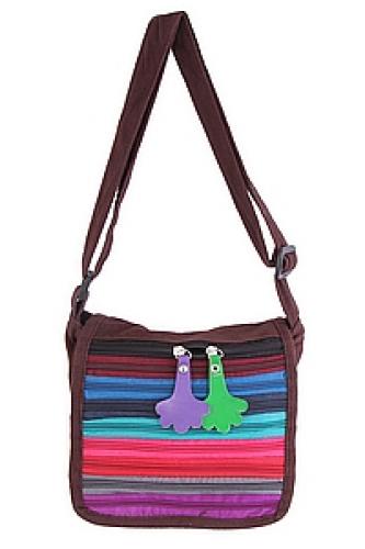 Сумка хлопок на лямке " молнии"  №35